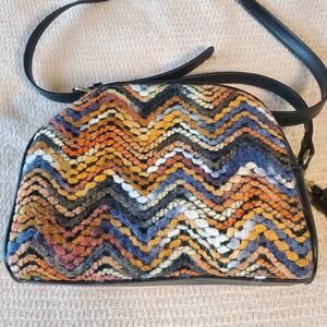 Mellow World Vegan handbag Woven Crossbody